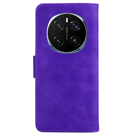 For Honor Magic7 Pro 5G Case Solid Color Leather Wallet Phone Cover
