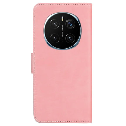 For Honor Magic7 Pro 5G Case Solid Color Leather Wallet Phone Cover