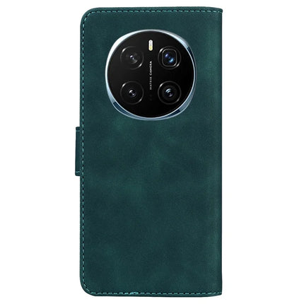 For Honor Magic7 Pro 5G Case Solid Color Leather Wallet Phone Cover