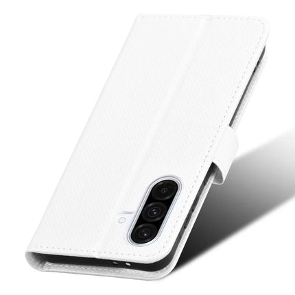 For Samsung Galaxy A36 5G Case PU Leather Diamond Texture Wallet Phone Cover