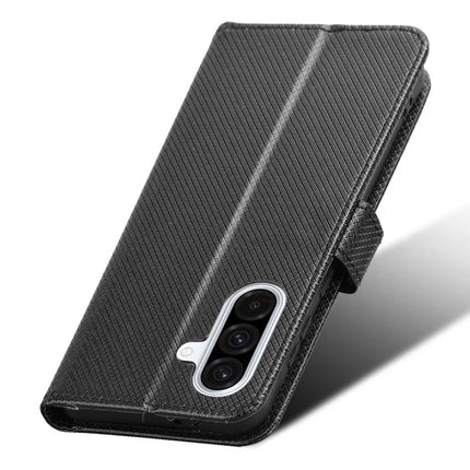 For Samsung Galaxy A36 5G Case PU Leather Diamond Texture Wallet Phone Cover