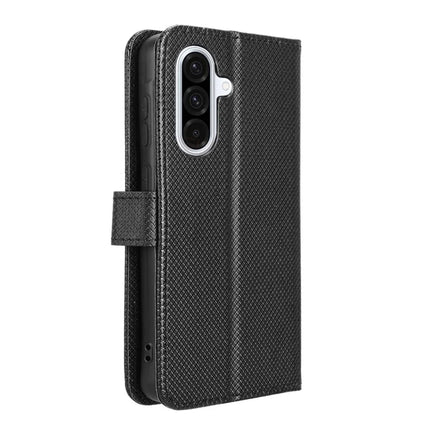 For Samsung Galaxy A36 5G Case PU Leather Diamond Texture Wallet Phone Cover