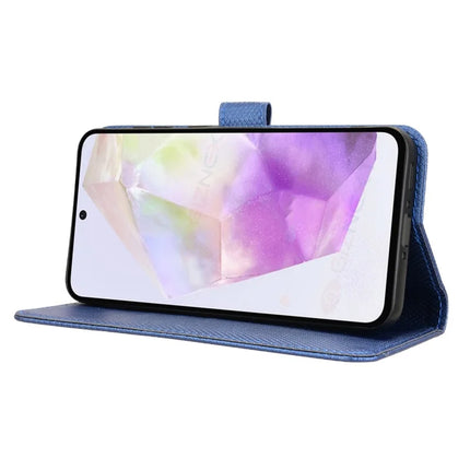 For Samsung Galaxy A36 5G Case PU Leather Diamond Texture Wallet Phone Cover