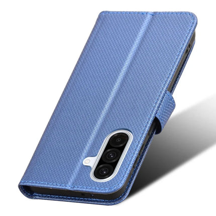 For Samsung Galaxy A36 5G Case PU Leather Diamond Texture Wallet Phone Cover