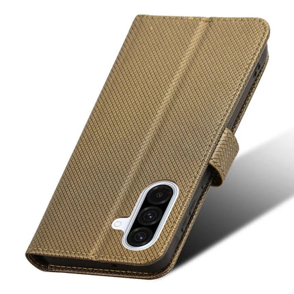 For Samsung Galaxy A36 5G Case PU Leather Diamond Texture Wallet Phone Cover