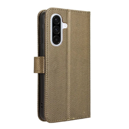 For Samsung Galaxy A36 5G Case PU Leather Diamond Texture Wallet Phone Cover