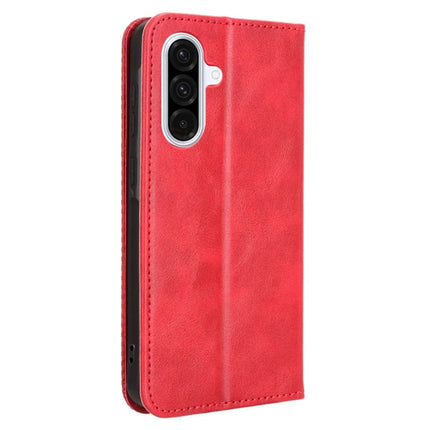 For Samsung Galaxy A56 5G Leather Case Wallet Stand Retro Texture Phone Cover