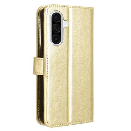For Samsung Galaxy A56 5G Case Crazy Horse Texture PU Leather Phone Wallet Cover