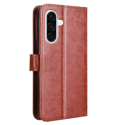 For Samsung Galaxy A56 5G Case Crazy Horse Texture PU Leather Phone Wallet Cover