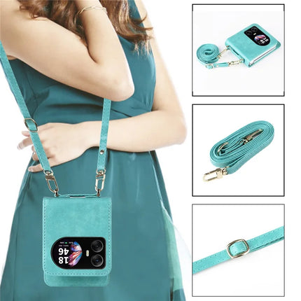 For Blackview Hero 10 4G Case Card Slots Leather Phone Cover with Lanyard