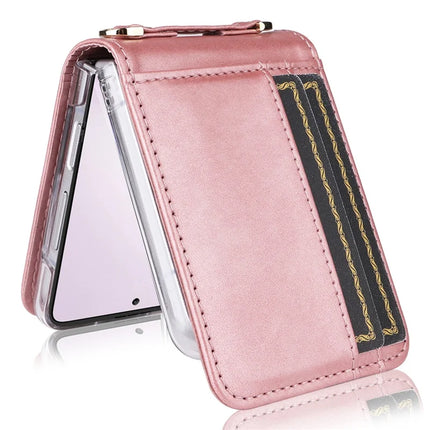 For Blackview Hero 10 4G Case Card Slots Leather Phone Cover with Lanyard
