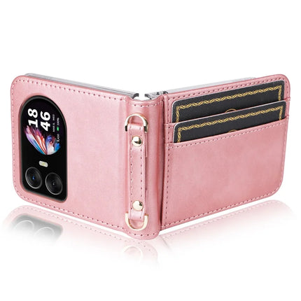For Blackview Hero 10 4G Case Card Slots Leather Phone Cover with Lanyard