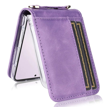For Blackview Hero 10 4G Case Card Slots Leather Phone Cover with Lanyard