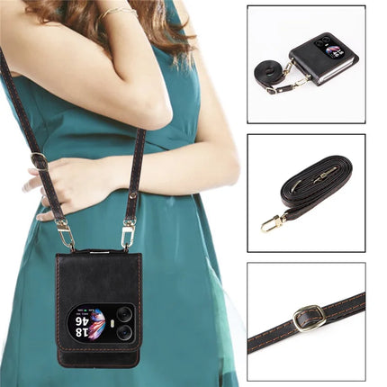 For Blackview Hero 10 4G Case Card Slots Leather Phone Cover with Lanyard