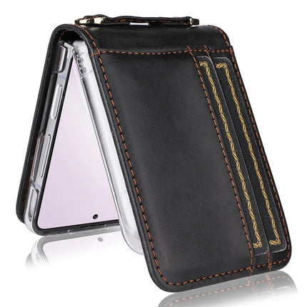 For Blackview Hero 10 4G Case Card Slots Leather Phone Cover with Lanyard