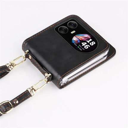 For Blackview Hero 10 4G Case Card Slots Leather Phone Cover with Lanyard
