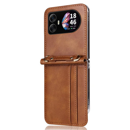 For Blackview Hero 10 4G Case Card Slots Leather Phone Cover with Lanyard