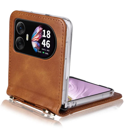 For Blackview Hero 10 4G Case Card Slots Leather Phone Cover with Lanyard