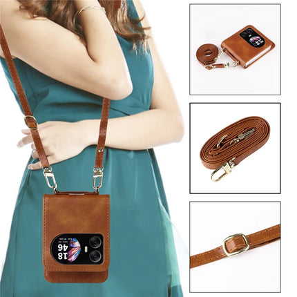 For Blackview Hero 10 4G Case Card Slots Leather Phone Cover with Lanyard