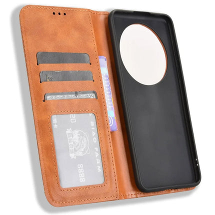 For Huawei Mate 70 Pro+ / 70 Pro Leather Case Wallet Stand Retro Texture Phone Cover