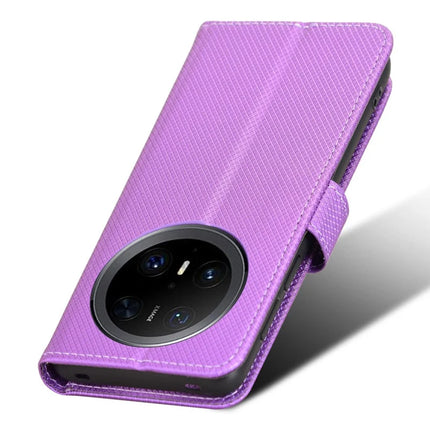 For Huawei Mate 70 Pro+ / 70 Pro Case PU Leather Diamond Texture Wallet Phone Cover