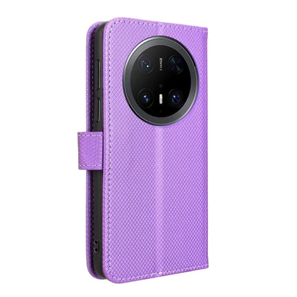 For Huawei Mate 70 Pro+ / 70 Pro Case PU Leather Diamond Texture Wallet Phone Cover