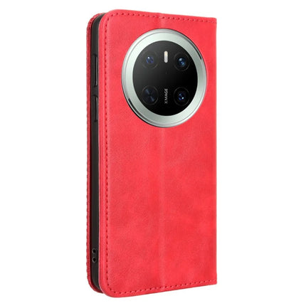 For Huawei Mate 70 Leather Case Wallet Stand Retro Texture Phone Cover