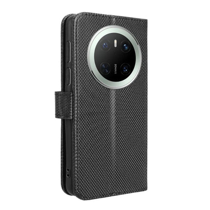 For Huawei Mate 70 Case PU Leather Diamond Texture Wallet Phone Cover