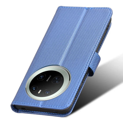 For Huawei Mate 70 Case PU Leather Diamond Texture Wallet Phone Cover
