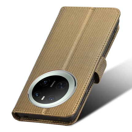 For Huawei Mate 70 Case PU Leather Diamond Texture Wallet Phone Cover
