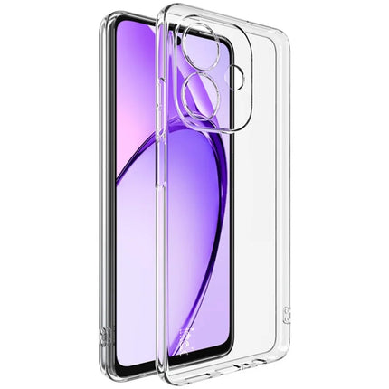 IMAK UX-5 Series Phone Cover for Oppo A3x 4G / 5G (India) / A3i 5G / A3 5G / A60 5G / A40 4G / A40M 4G Clear Case Shockproof TPU Slim Phone Back Cover