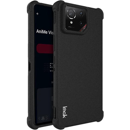 IMAK For Asus ROG Phone 9 Pro 5G / Phone 9 5G Case TPU Phone Cover Airbag Shockproof Protection - Black