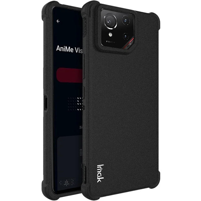 IMAK For Asus ROG Phone 9 Pro 5G / Phone 9 5G Case TPU Phone Cover Airbag Shockproof Protection - Black