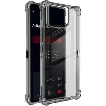 IMAK For Asus ROG Phone 9 Pro 5G / Phone 9 5G Case TPU Phone Cover Airbag Shockproof Protection - Transparent Black