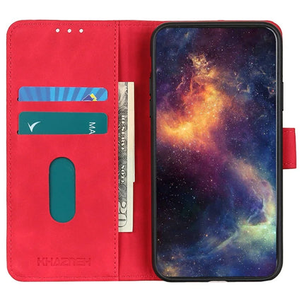 KHAZNEH For Samsung Galaxy A26 5G Case PU Leather Retro Texture Phone Cover