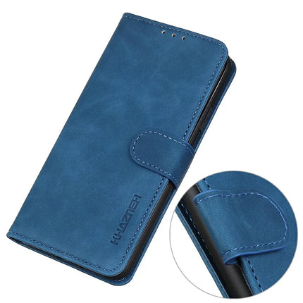 KHAZNEH For Samsung Galaxy A26 5G Case PU Leather Retro Texture Phone Cover