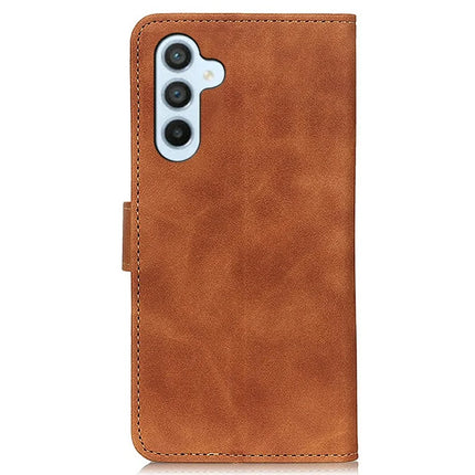 KHAZNEH For Samsung Galaxy A26 5G Case PU Leather Retro Texture Phone Cover