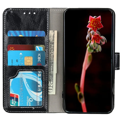 For Samsung Galaxy A26 5G Leather Case Wallet Phone Cover Crazy Horse Texture