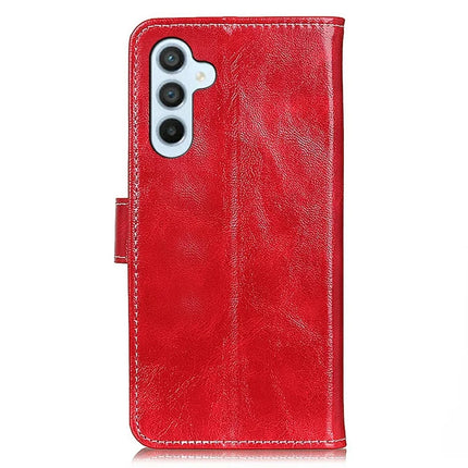 For Samsung Galaxy A26 5G Leather Case Wallet Phone Cover Crazy Horse Texture