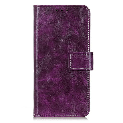 For Samsung Galaxy A26 5G Leather Case Wallet Phone Cover Crazy Horse Texture