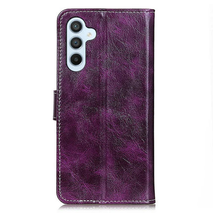 For Samsung Galaxy A26 5G Leather Case Wallet Phone Cover Crazy Horse Texture