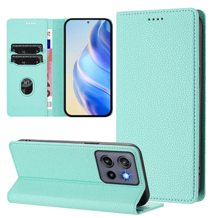 For Motorola Edge 50 Neo 5G Wallet Case RFID Blocking Litchi Texture Leather Mobile Cover
