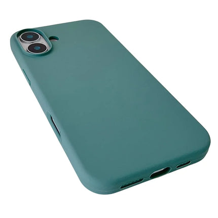 For iPhone 16 Plus Case Silicone Shockproof Phone Protective Cover Shell