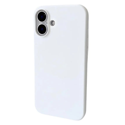 For iPhone 16 Plus Case Silicone Shockproof Phone Protective Cover Shell - Green