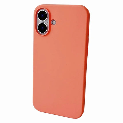 For iPhone 16 Plus Case Silicone Shockproof Phone Protective Cover Shell - Green