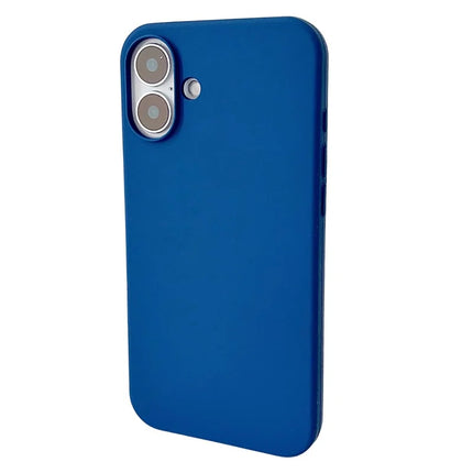 For iPhone 16 Plus Case Silicone Shockproof Phone Protective Cover Shell - Green