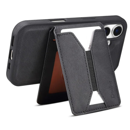 DENIOR D17 For iPhone 16 Plus Case Compatible with MagSafe Card Bag Phone Cover
