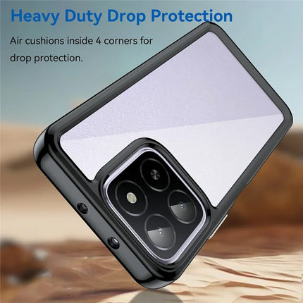 For Honor X5b / X5b Plus / X6a 4G / X6b 4G Case TPU+Acrylic Protective Clear Phone Cover