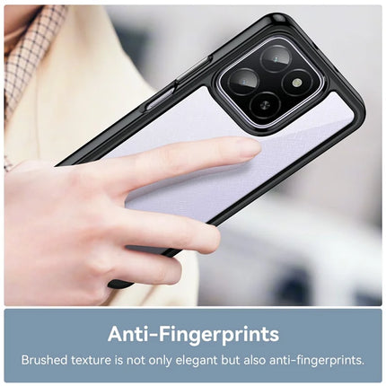 For Honor X5b / X5b Plus / X6a 4G / X6b 4G Case TPU+Acrylic Protective Clear Phone Cover