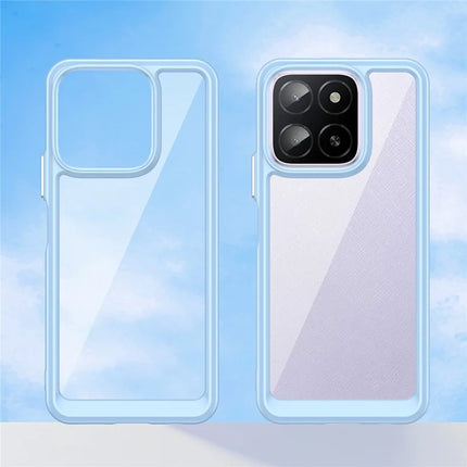 For Honor X5b / X5b Plus / X6a 4G / X6b 4G Case TPU+Acrylic Protective Clear Phone Cover